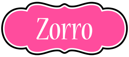 Zorro invitation logo