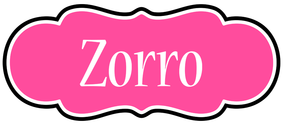 Zorro invitation logo