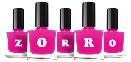 Zorro nails logo