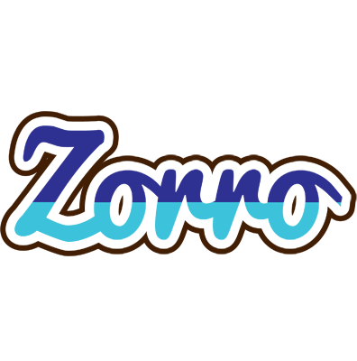 Zorro raining logo