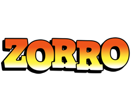 Zorro sunset logo