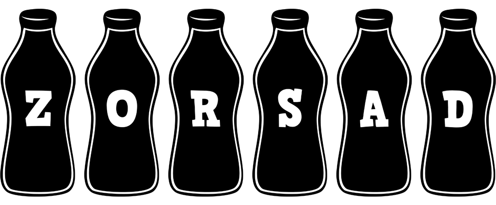 Zorsad bottle logo