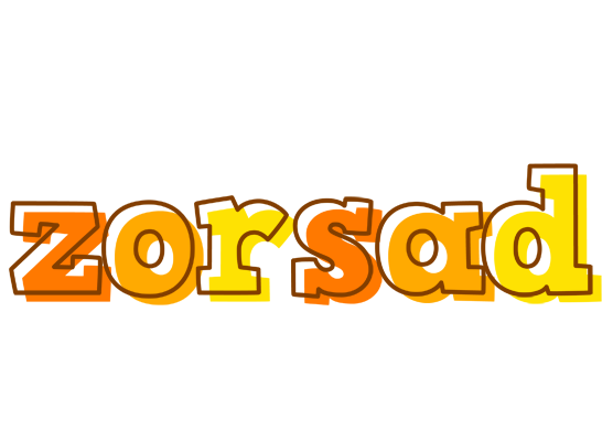 Zorsad desert logo
