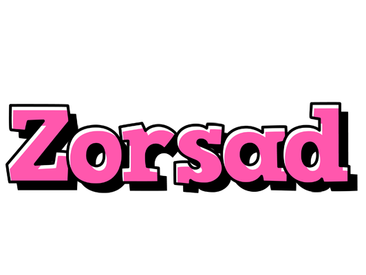 Zorsad girlish logo