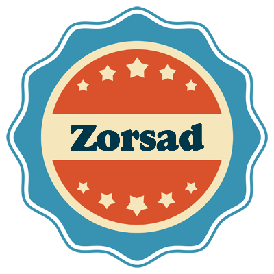 Zorsad labels logo