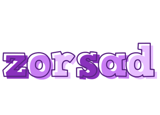 Zorsad sensual logo