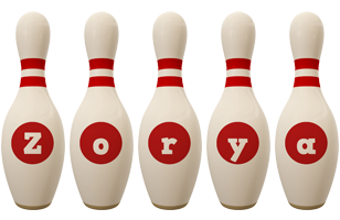 Zorya bowling-pin logo