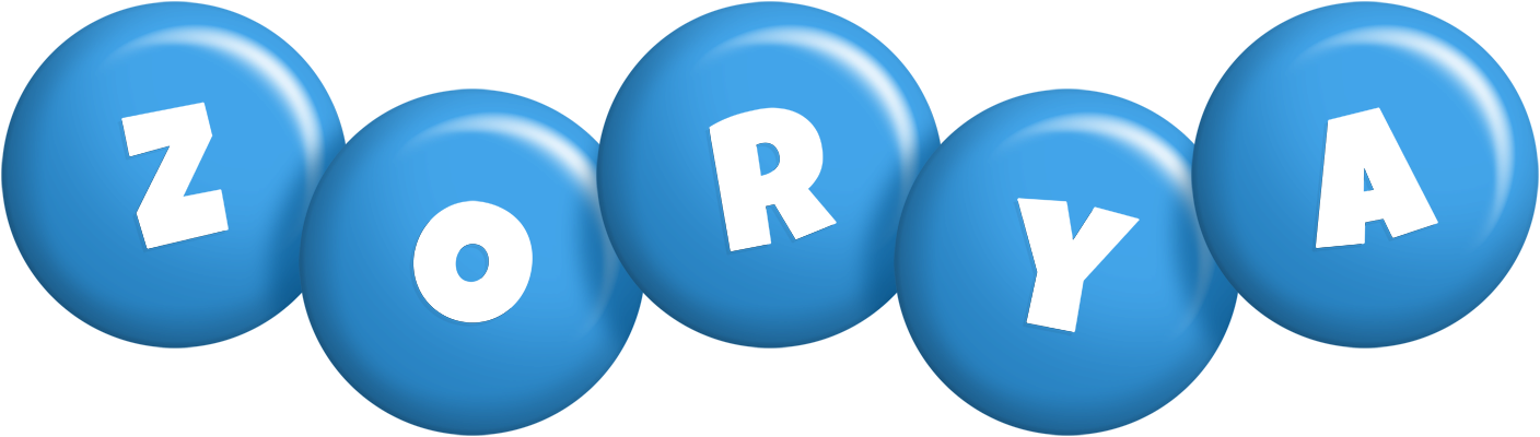 Zorya candy-blue logo
