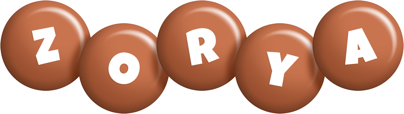 Zorya candy-brown logo