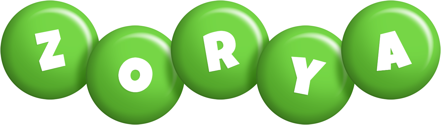 Zorya candy-green logo