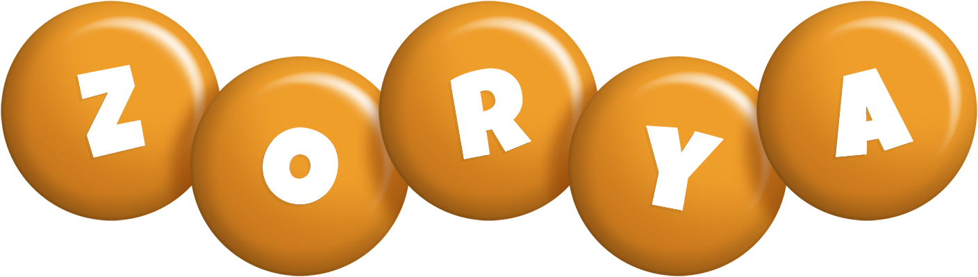 Zorya candy-orange logo