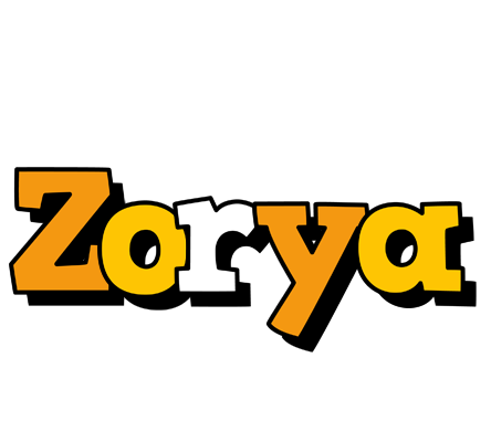 Zorya cartoon logo