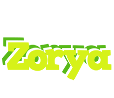 Zorya citrus logo