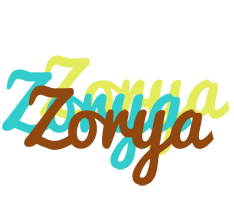 Zorya cupcake logo