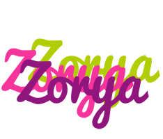 Zorya flowers logo