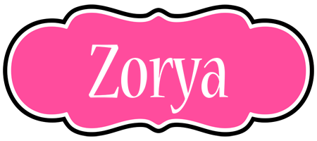 Zorya invitation logo