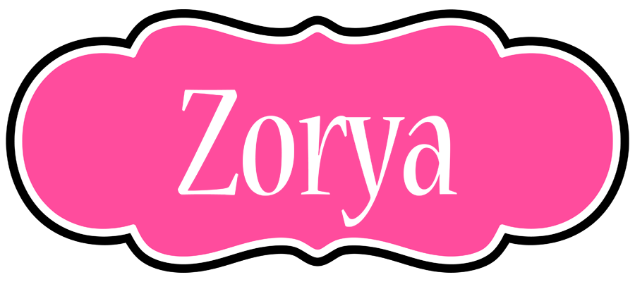 Zorya invitation logo