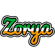 Zorya ireland logo