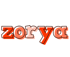 Zorya paint logo