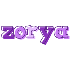 Zorya sensual logo