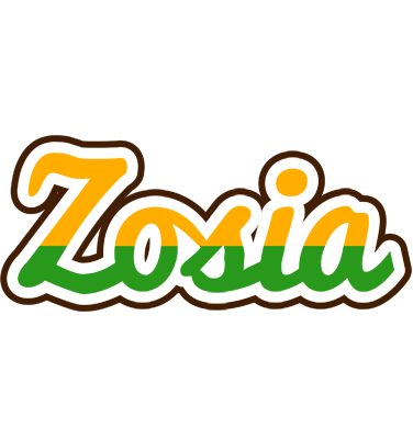 Zosia banana logo
