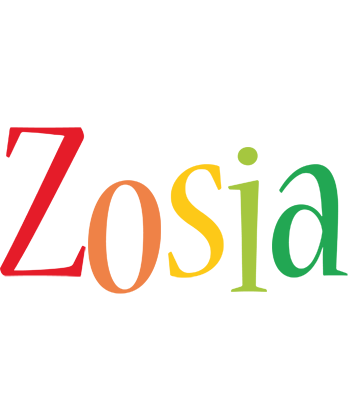 Zosia birthday logo