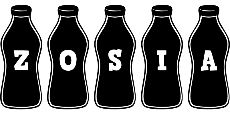 Zosia bottle logo