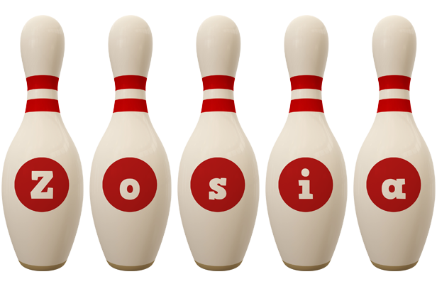 Zosia bowling-pin logo
