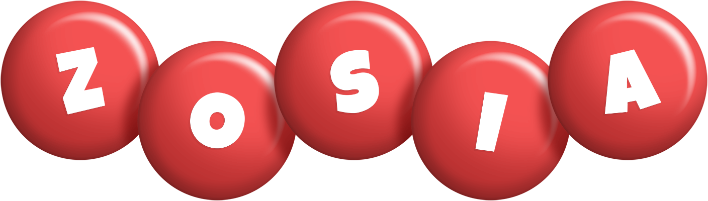 Zosia candy-red logo
