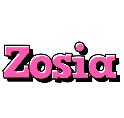 Zosia girlish logo