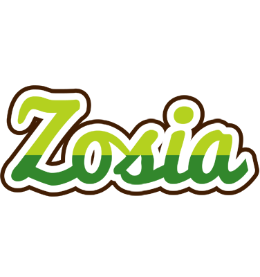 Zosia golfing logo