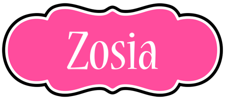 Zosia invitation logo