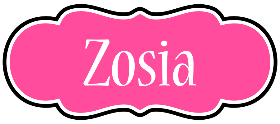Zosia invitation logo
