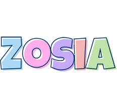 Zosia pastel logo