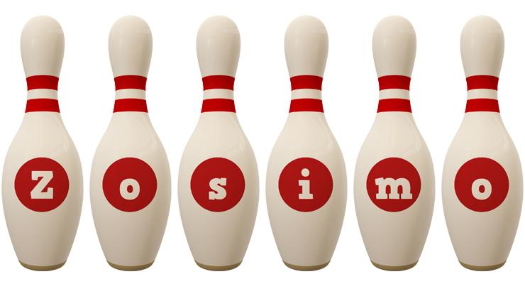 Zosimo bowling-pin logo