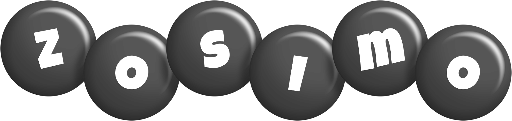 Zosimo candy-black logo