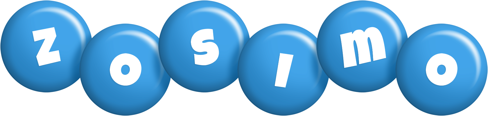 Zosimo candy-blue logo