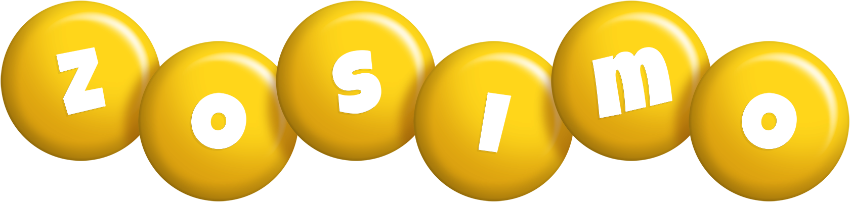 Zosimo candy-yellow logo