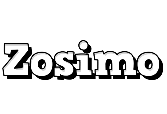 Zosimo snowing logo