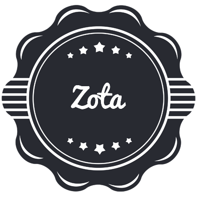 Zota badge logo