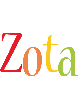 Zota birthday logo