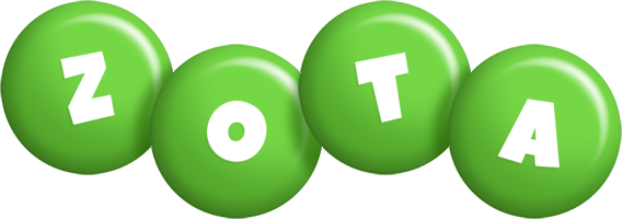 Zota candy-green logo