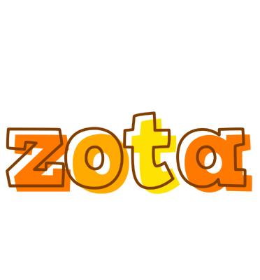 Zota desert logo