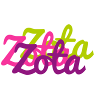 Zota flowers logo