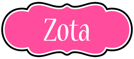 Zota invitation logo