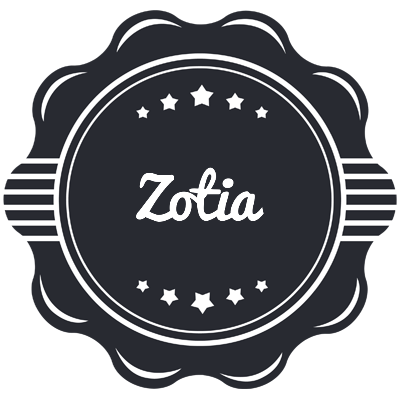 Zotia badge logo