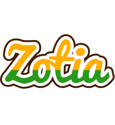 Zotia banana logo