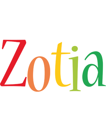 Zotia birthday logo