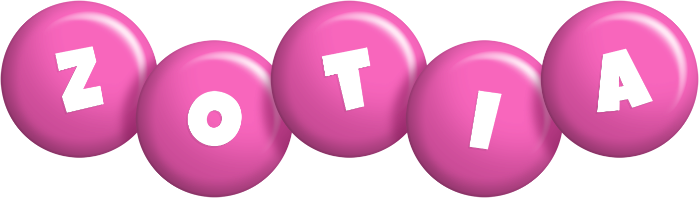 Zotia candy-pink logo