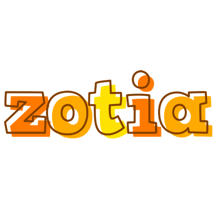 Zotia desert logo